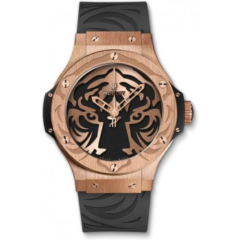 Hublot Big Bang Jaguar White Tiger Foundation Gold 316.PX.4110.RX.BJW16