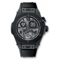 Hublot Big Bang Turbilhão Cronógrafo Catedral Repetidor de Minutos Todo Preto 404.CI.0110.RX