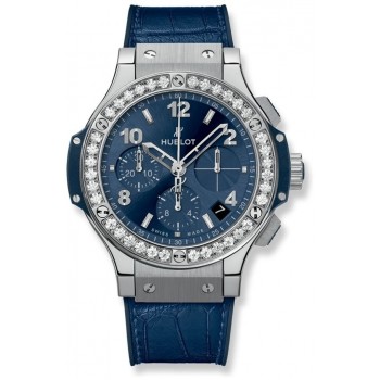 Hublot Big Bang Steel Blue Diamonds 341.SX.7170.LR.1204