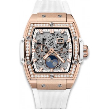 Hublot Spirit of Big Bang Moonphase King Gold White Diamonds 42mm 647.OE.2080.RW.1204