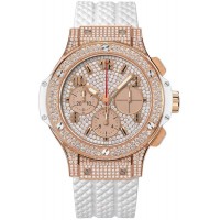 Hublot Big Bang Chronograph 41mm Full Pave Branco 341.PE.9010.RW.1704