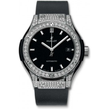 Pavimento de Titânio Hublot Classic Fusion 33mm 582.NX.1170.RX.1704