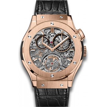 Hublot Classic Fusion Tourbillon Skeleton King Gold 506.OX.0180.LR