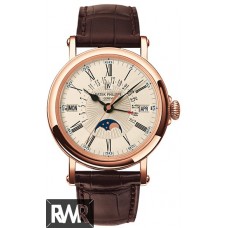 Copiar Patek Philippe Calendário Perpétuo Data Retrógrada 5159R-001