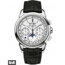 Copiar Patek Philippe Grand Complications White Gold homens 5270G