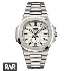 Réplica do relógio Patek Philippe Nautilus Aço Inoxidável homens 5726 / 1A-010