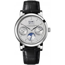 Réplica Relógio A.Lange & Sohne Saxonia Calendário Anual Platina 38,5mm 330.025