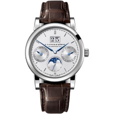 Réplica Relógio A. Lange & Sohne Calendário Anual da Saxônia Ouro Branco 330.026