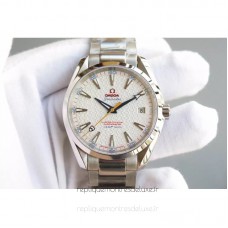 Réplica Omega Aqua Terra James Bond 41MM aco inoxidável Marcas Brancas 