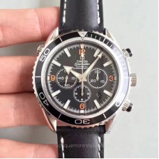 Réplica Omega Seamaster Planet Ocean 600 M Co-Axial Chronograph 2210.51.00 aco inoxidável Marcador preco 