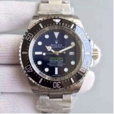 Réplica Rolex Deepsea 116660 Aco Inoxidável D-Marcador Azul