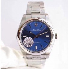 Réplica Rolex Oyster Perpetual 39 114300 Aco Inoxidável Marcador Azul